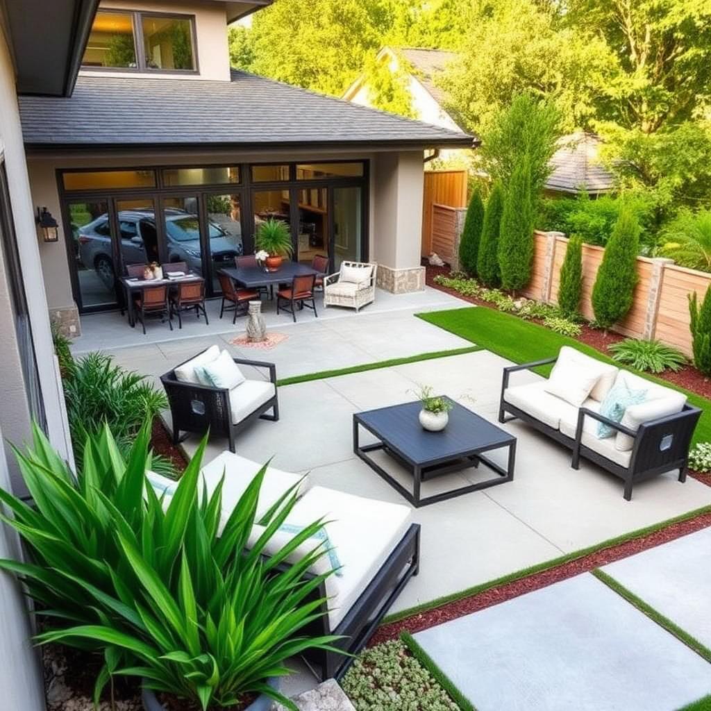 Modern Backyard Makeover